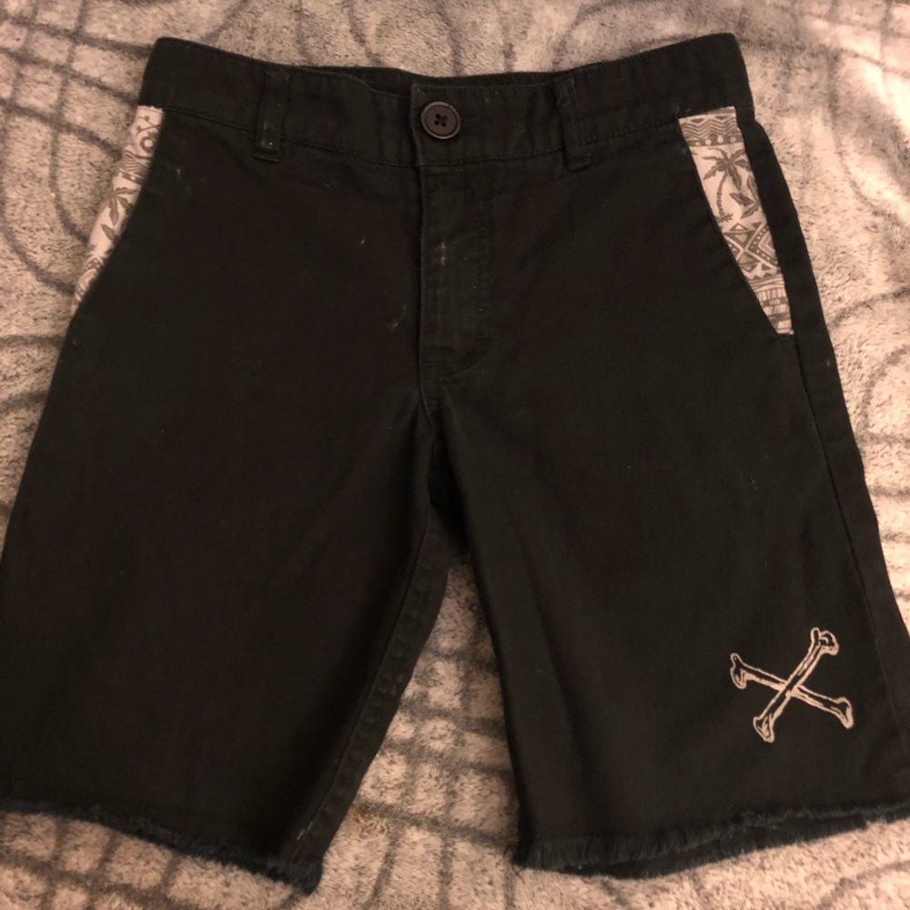 BLACK PIRATE INSPIRED SHORTS